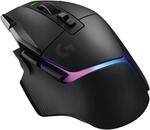 Logitech G502 X Plus Lightspeed Souris Gaming RVB Sans Fil - Souris optique boutons