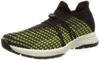 UYN Damen Zephyr Sneaker, Limette/Schwarz, 37 EU