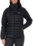 Patagonia Damen W's Down Sweater Hoody Jacket, Schwarz, M EU