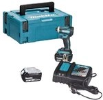 Makita DTD172RTJ Akku-Schlagschrauber 18V / 5,0 Ah, 2 Akkus + Ladeger&auml;t im...