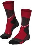FALKE Herren Skisocken SC1 M So Wolle Funktionsmaterial warm dick 1 Paar, Rot