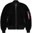 Alpha Industries MA-1 Teddy Bomberjacke f&uuml;r Herren Black