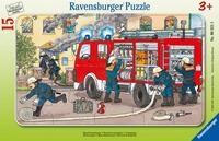 Ravensburger Kinderpuzzle - 06321 Mein Feuerwehrauto - Rahmenpuzzle f&uuml;r Kinder...