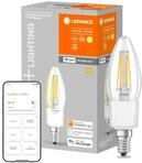 LEDVANCE Klassische Kerzenform mit Gl&uuml;hwendel-Design mit WiFi-Technologie, 4W, Warm