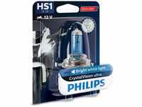 Philips 12636BVBW CrystalVision ultra Moto HS1 Motorrad-Scheinwerferlampe, 1...