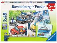 Ravensburger Kinderpuzzle - 09221 Polizeieinsatz - Puzzle für Kinder ab 5...