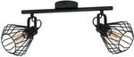 EGLO Deckenlampe Tabillano, 2 flammige Deckenleuchte Vintage, Industrial, 