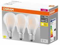 OSRAM LED-Lampe, Sockel: E27, Warm weiß, 2700 K, 11 W, Ersatz für...