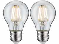 Paulmann 28856 Filament 230V LED Birne E27 230V 2x470lm 2x5W 2700K Klar Lampen