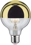 Paulmann 28675 LED Lampe Filament G95 6W Leuchtmittel Kopfspiegel Gold 2700K