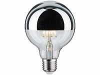 Paulmann 28672 LED Lampe Filament G95 5W Leuchtmittel Kopfspiegel Silber 2700K
