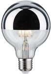 Paulmann 28673 LED Lampe Filament G95 7W Leuchtmittel Kopfspiegel Silber 2700K