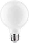 Paulmann LED Globe 7,5W = 60 W, E27, Opal, Ø 95 mm, 2700 K, dimmbar