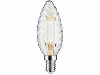 Paulmann 28707 LED Lampe Filament Kerze 4,7W Leuchtmittel dimmbar Klar 2700K