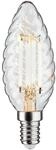 Paulmann 28707 LED Lampe Filament Kerze 4,7W Leuchtmittel dimmbar Klar 2700K