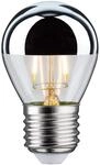 Paulmann 28664 LED Lampe Filament Tropfen 2,6W Leuchtmittel Kopfspiegel Silber...