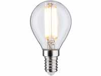 Paulmann 28650 LED Lampe Filament Tropfen 6,5W Klassik Leuchtmittel Klar 2700K