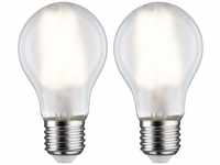 Paulmann 28924 LED Lampe Birne Filament 2er Set 2x806lm 2x7 Watt Leuchtmittel...