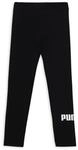 PUMA M&auml;dchen Logo Leggings, Schwarz, 116 EU
