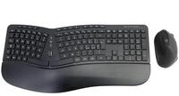 Conceptronic ORAZIO02IT Ergo Kabelloses Set aus ergonomischer Tastatur und vertikaler