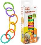 Bright Starts, Oball, Kinderwagenkette Verbindungsglieder, Lots of Links, biegbar,