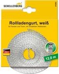 Schellenberg 41203 Rolladengurt 14 mm x 12 m System MINI, Rollladengurt,...