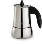 Valira Isabella Kaffeekanne, Edelstahl, f&uuml;r Induktion, Kapazit&auml;t 4 Tassen