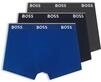 BOSS Hugo Herren Trunk 3p Co/EL Boxershorts, Open Blue 487, M
