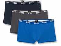 BOSS Herren Boxer Briefs, 3er Pack, Open Blue 487, XL