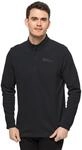 Jack Wolfskin Herren Taunus Hz M Fleecepullover, Schwarz, XL EU