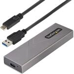 StarTech.com USB-C M.2 Externes Geh&auml;use f&uuml;r NVMe und SATA M.2 - USB-C/USB-A auf M.2