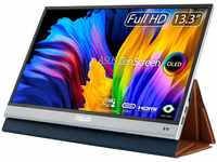 ASUS ZenScreen OLED MQ13AH - 13,3 Zoll tragbarer USB Monitor - 100% DCI-P3,...