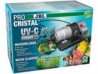 JBL ProCristal UV-C Compact Plus Wasseraufbereitung, für Aquarien, 5 W, 1...
