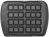 Lagrange Mini-Waffeleisen-Platten-Set, für Premium Waffeleisen, Schwarz.