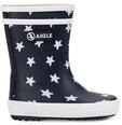 Aigle Unisex Kinder Baby Flac Theme Regenstiefel, Marineblauer Stern., 19 EU