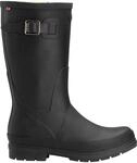 Viking Vendela Jr Rubber Boots, Black/Yellow, 28