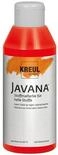 KREUL 91341 - Javana Stoffmalfarbe f&uuml;r helle Stoffe, 250 ml Glas in rot,