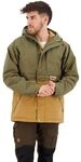 Fj&auml;llr&auml;ven Herren Vardag Lite Padded Jacke, Laurel Green-buckwheat Brown, L