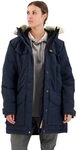 Fj&auml;llr&auml;ven Nuuk Parka Women, M, Dark Navy