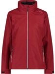 CMP - Woman Jacket Zip Hood Detachble Inn.Jacket, Woman, Redwine, 40