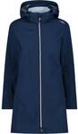 CMP Damen Softshell Parka, Blue Ink-Cristal Blue, 34
