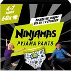Ninjamas Pyjama Pants Raumschiff, 60 absorbierende Nachth&ouml;schen, 7 Jahre,...