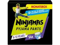 Pampers Ninjamas Nachthöschen / Höschenwindeln für Jungs (27-43kg), 54 Pyjama
