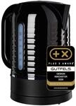 GUTFELS Wasserkocher WATER 3300 C - 1,7 L - 2200W - Kalkfilter - Schwarz