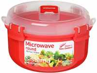 SISTEMA Polypropylen runder Mikrowellenbehälter 915 ml für die Küche