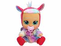 CRY BABIES Dressy Fantasy Hannah, Interaktive Puppe, die echte Kullertränen...