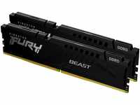 Kingston FURY Beast Schwarz DDR5 16GB 5600MT/s DDR5 CL36 DIMM Desktop Gaming...