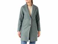 ONLY Damen ONLCARRIE Bonded Coat OTW NOOS 15213300, Balsam Green/Melange, XS