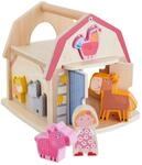 HABA 306625 - Sortierbox Bauernhof, Sortierspielzeug ab 12 Monaten, Bunt