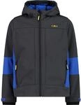 CMP - Kinderjacke mit fester Kapuze, Anthrazit-Royal, 110